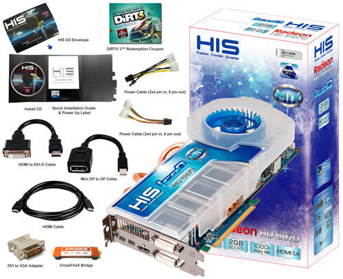 Игровое железо - HIS представила видеокарту Radeon HD 6970 IceQ Mix