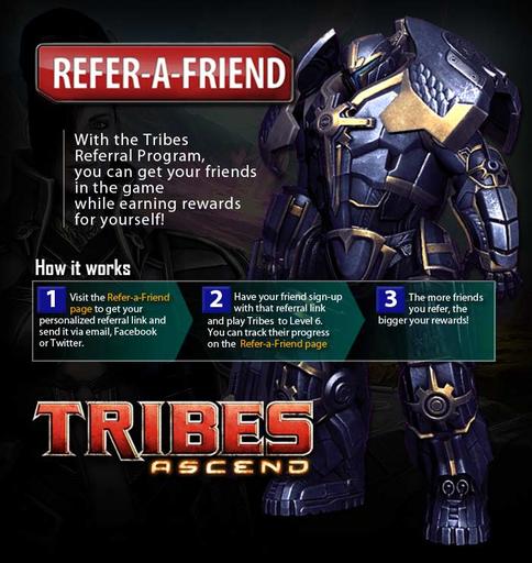 Tribes: Ascend - Friend Referral Program